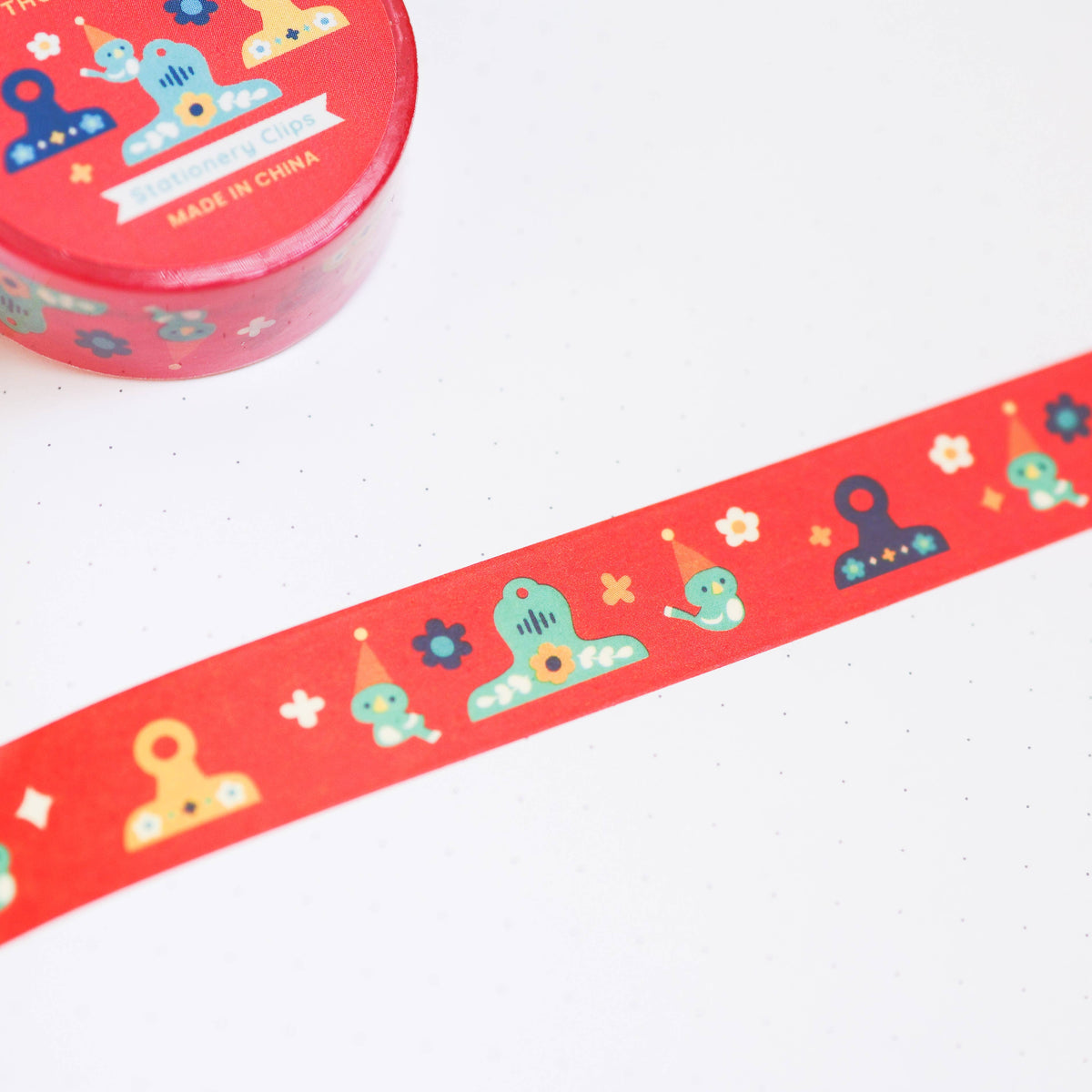 Washi Tape - Stationery Clips