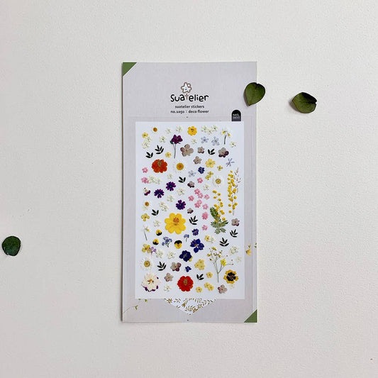 Sticker Sheet "Deco Flower" - Suatelier Design