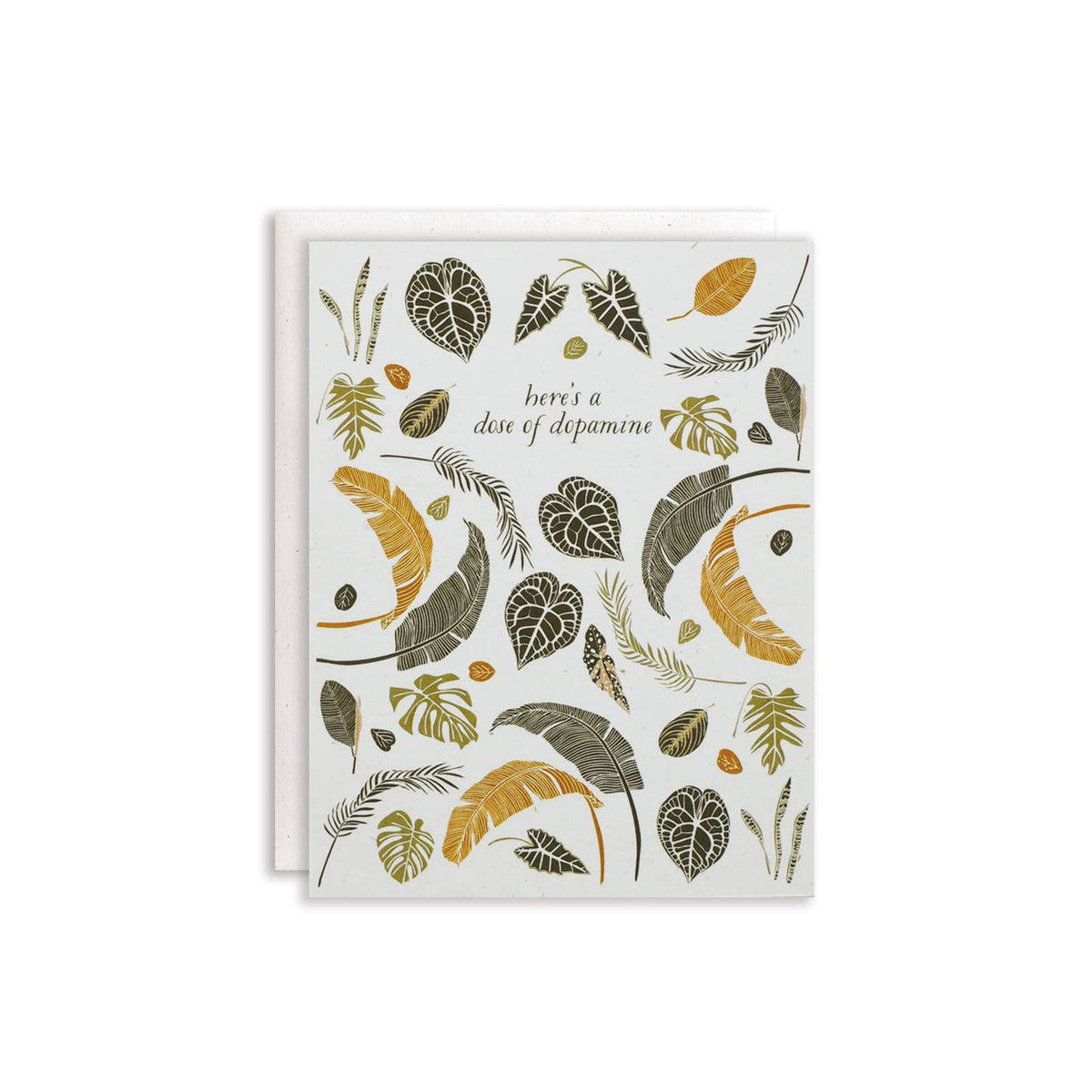 Dose of Dopamine Everyday Card with Plants
