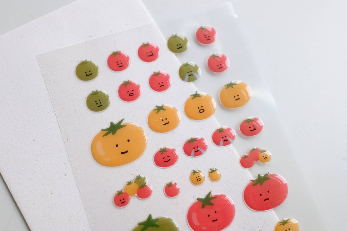 Suatelier Design "Awesome tomato" Sticker Sheet