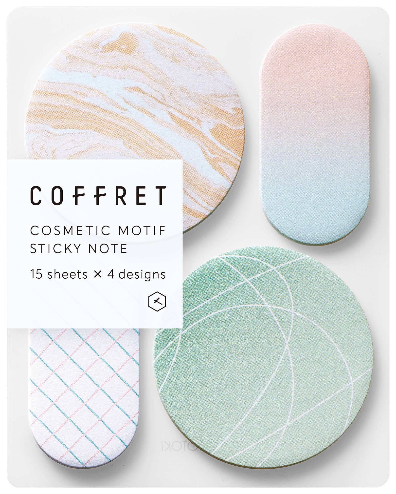 "COFFRET" STICKY NOTE