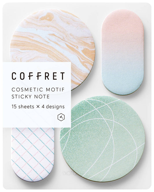 "COFFRET" STICKY NOTE