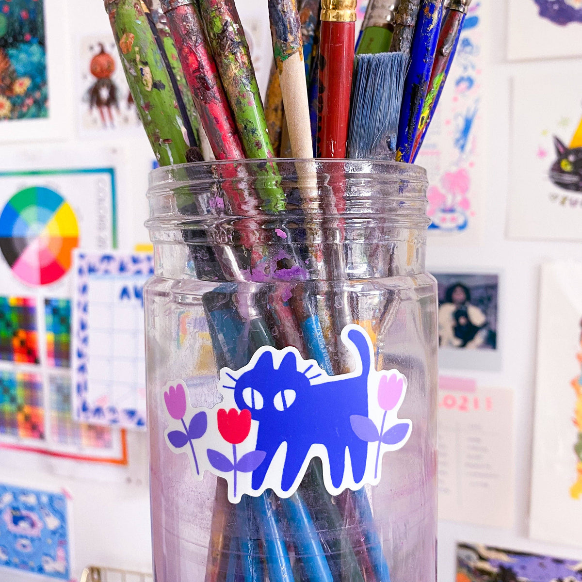 Tulip Kuni Sticker