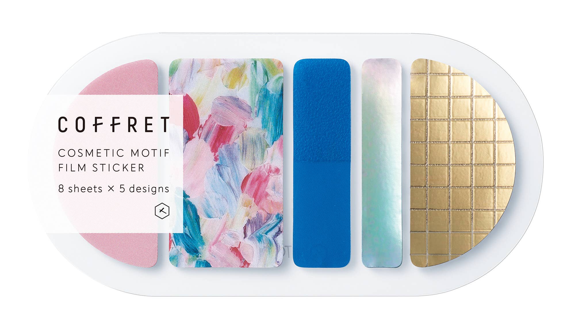 "COFFRET" ROUND Decoration Sticker