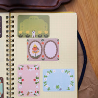 Paper Roll Labels - Retro Frames