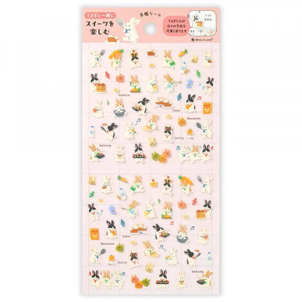 NB Planner Large Rabbit Sticker Sheet